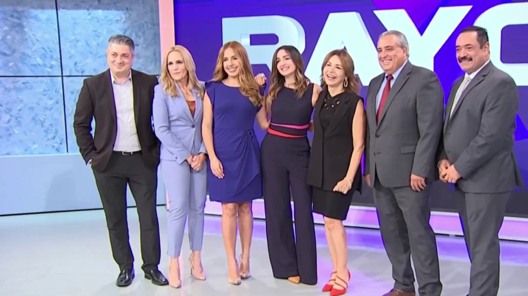 Presentación de "Los Fiscales" como nuevos integrantes del programa Rayos X Telemundo